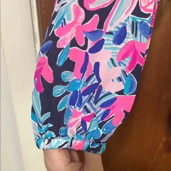 Lilly Pulitzer Elsa Silk Top - Picture 3 of 8